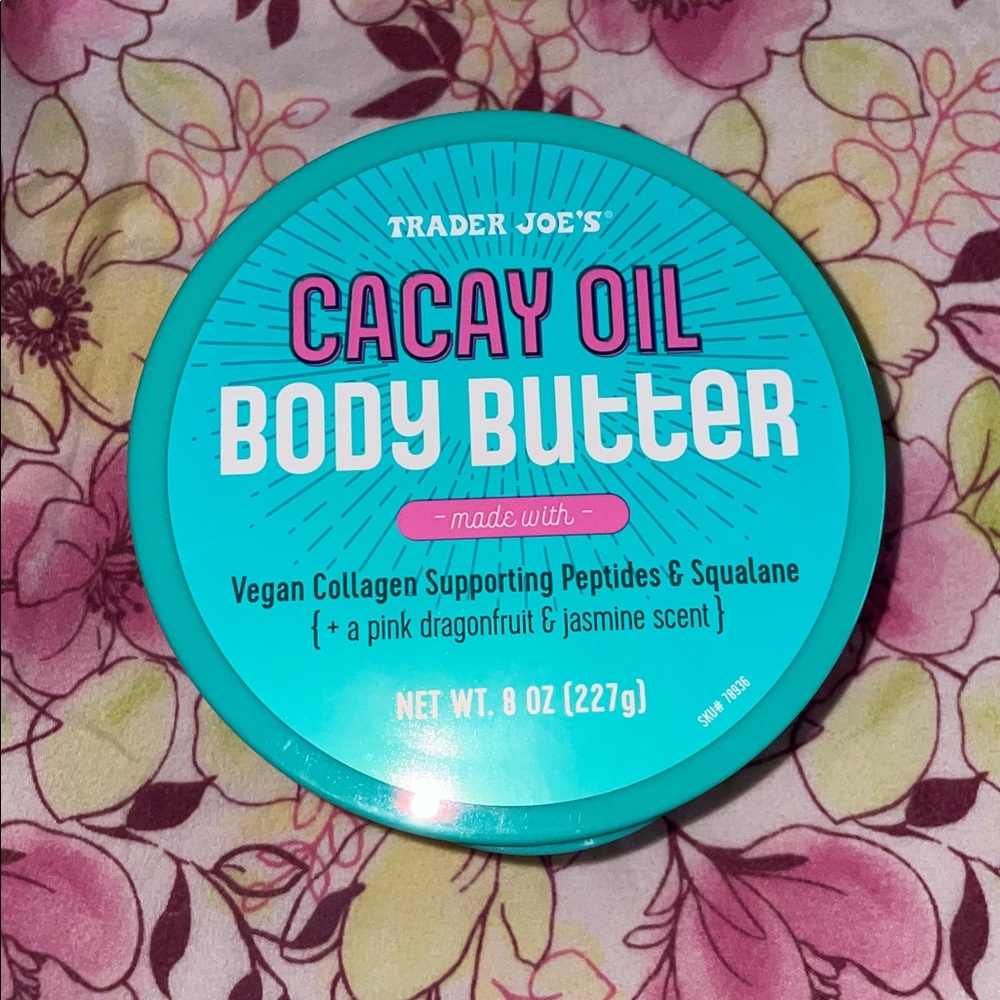 Trader Joe's Cacay Oil Body Butter - Teal